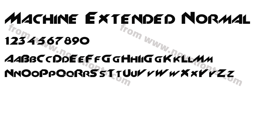 Machine Extended NormalPreview