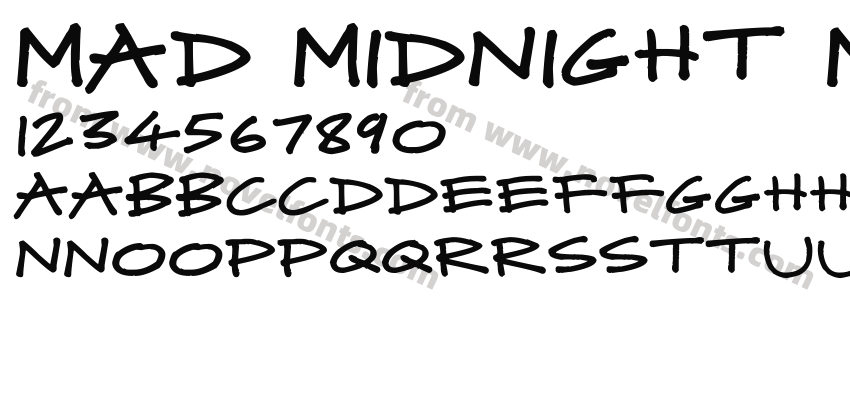 Mad Midnight MarkerPreview
