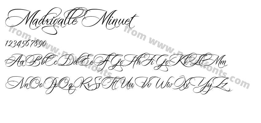 Madrigalle MinuetPreview