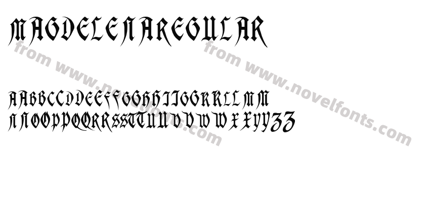 Magdelena RegularPreview