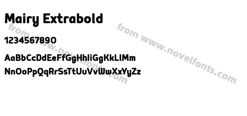 Mairy ExtraboldPreview