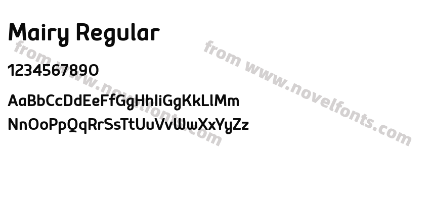 Mairy RegularPreview