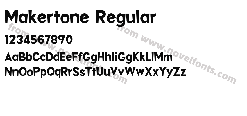 Makertone RegularPreview