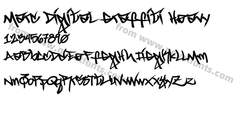 Marc Digital Graffiti HeavyPreview
