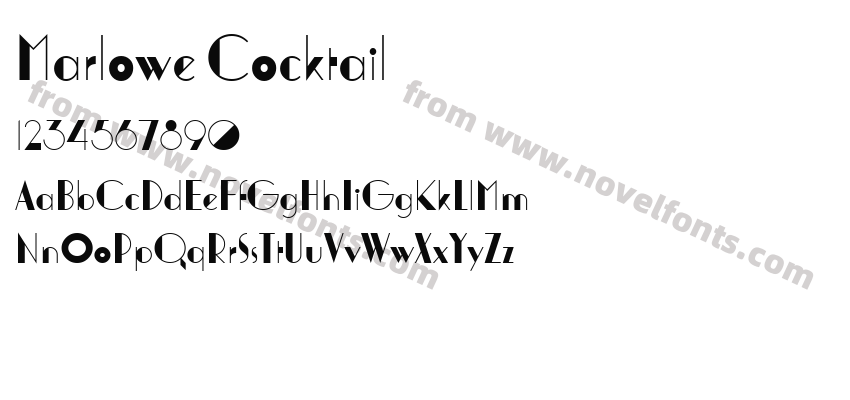 Marlowe CocktailPreview