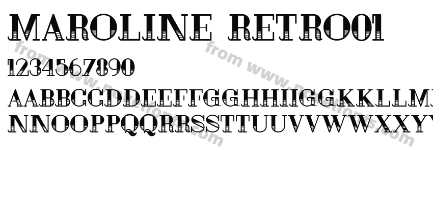 Maroline Retro01Preview