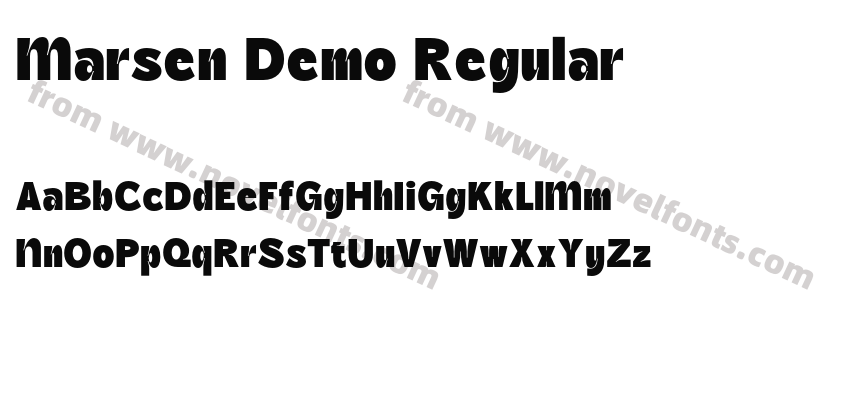 Marsen Demo RegularPreview
