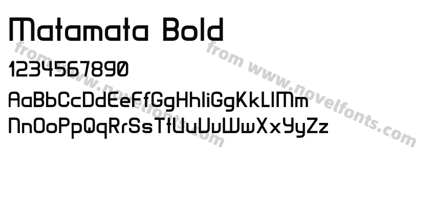 Matamata BoldPreview