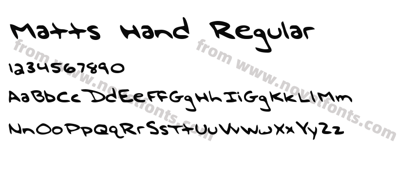 Matts Hand RegularPreview