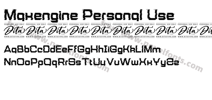 Maxengine Personal UsePreview
