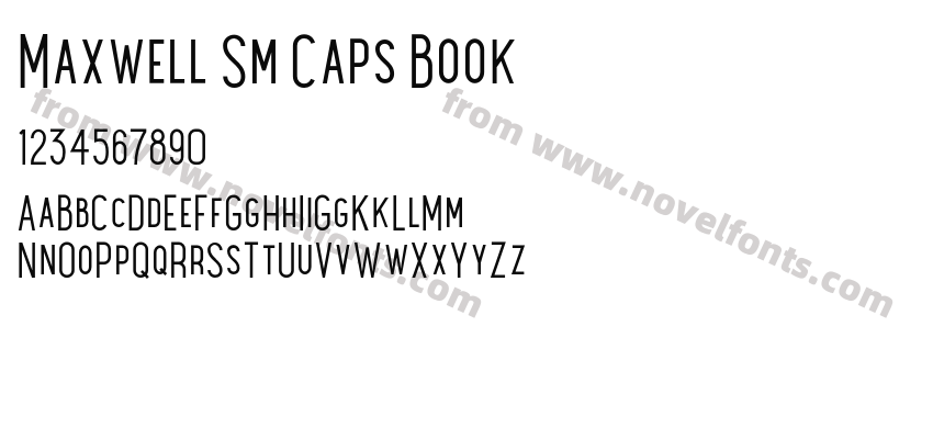 Maxwell Sm Caps BookPreview