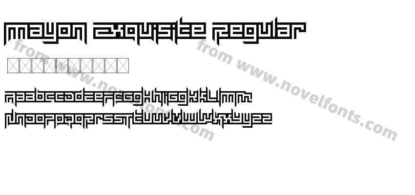 Mayon Exquisite RegularPreview