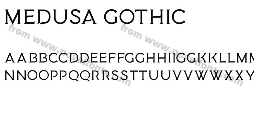 Medusa GothicPreview