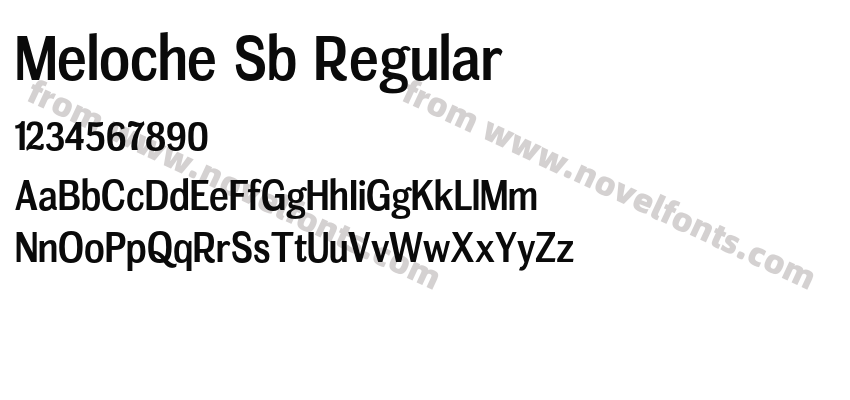 Meloche Sb RegularPreview