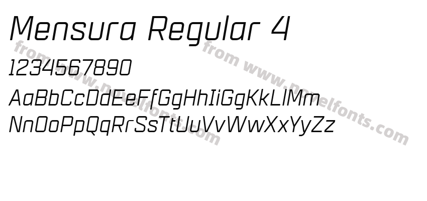 Mensura Regular 4Preview