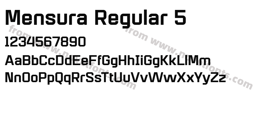 Mensura Regular 5Preview