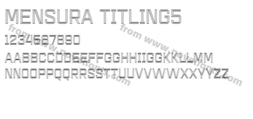 Mensura Titling5Preview