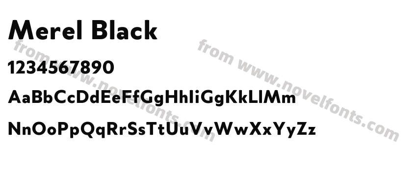 Merel BlackPreview