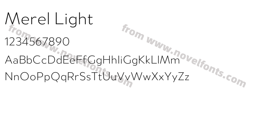 Merel LightPreview