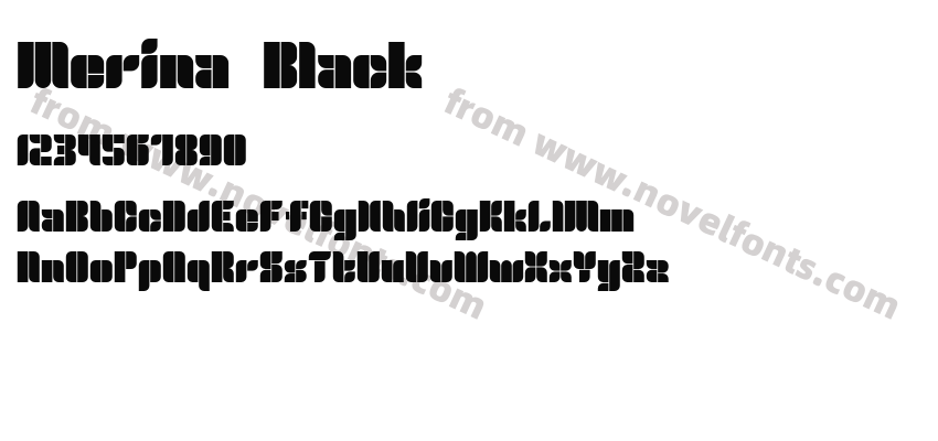 Merina BlackPreview