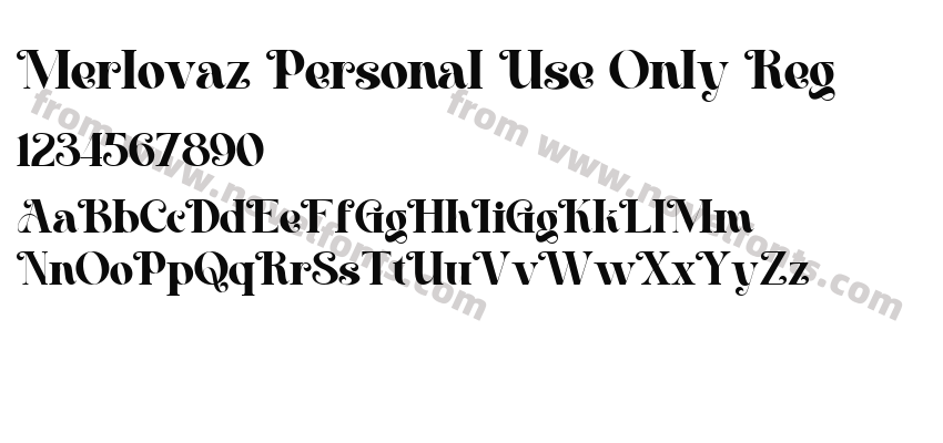 Merlovaz Personal Use Only RegPreview