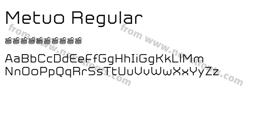 Metuo RegularPreview