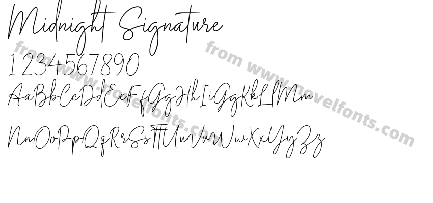 Midnight SignaturePreview