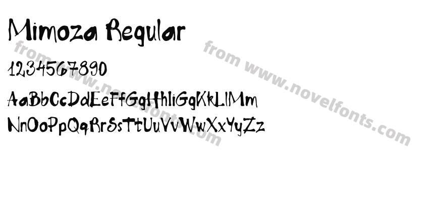 Mimoza RegularPreview