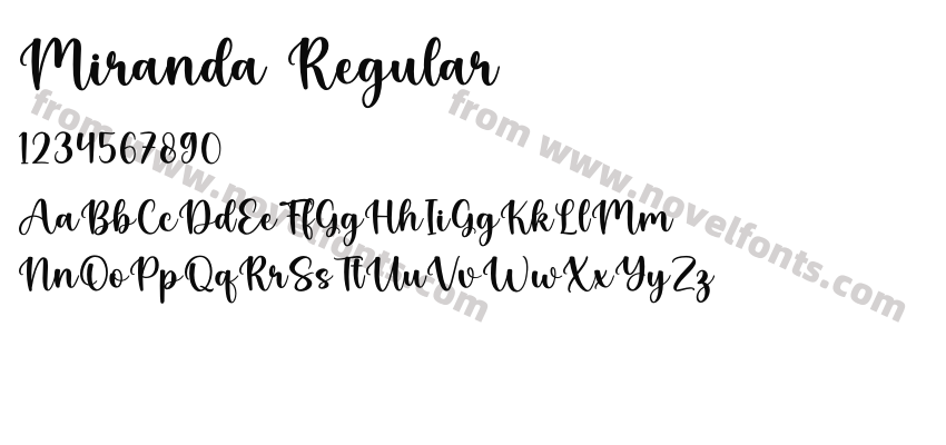 Miranda RegularPreview