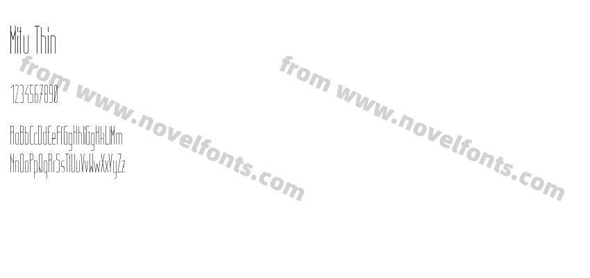 Mitu ThinPreview