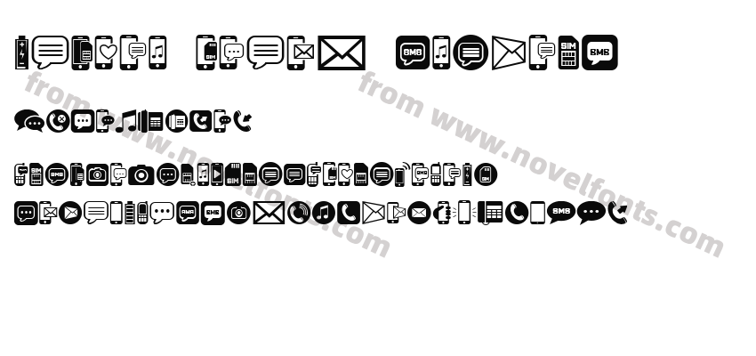 Mobile Icons RegularPreview