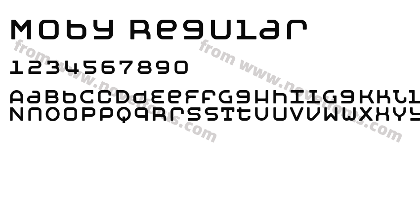 Moby RegularPreview