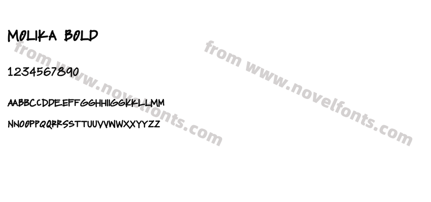 Molika BoldPreview