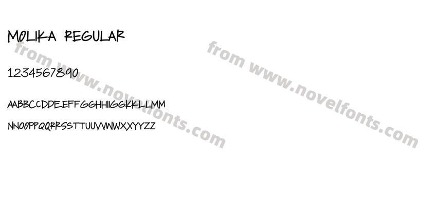Molika RegularPreview