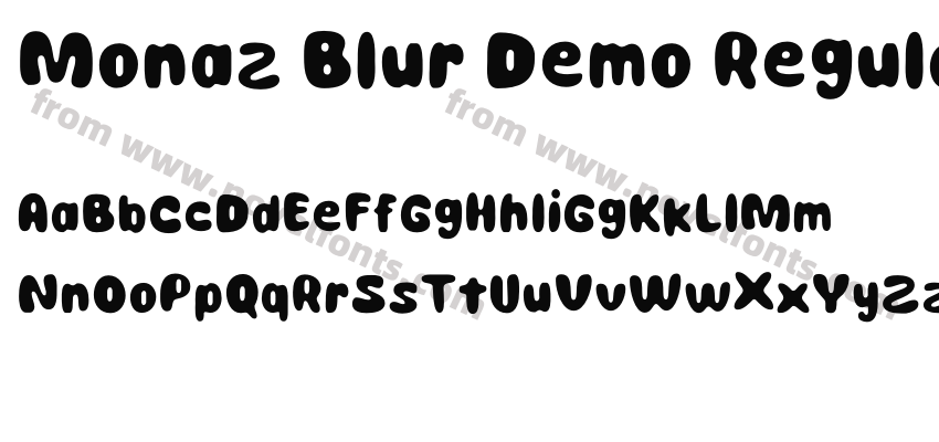 Monaz Blur Demo RegularPreview