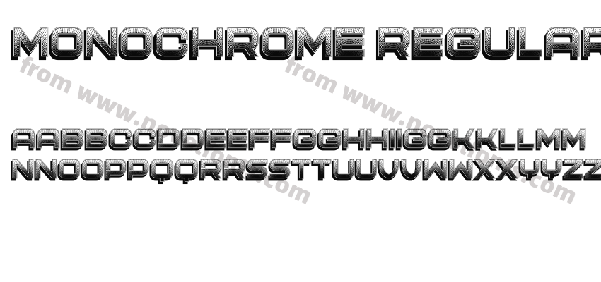 Monochrome RegularPreview