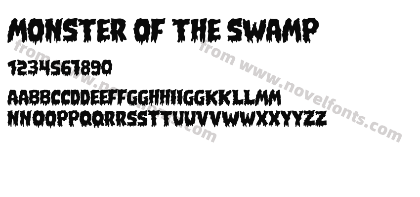 Monster of the SwampPreview