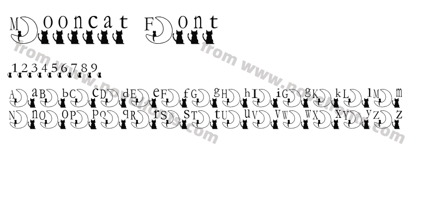 Mooncat FontPreview