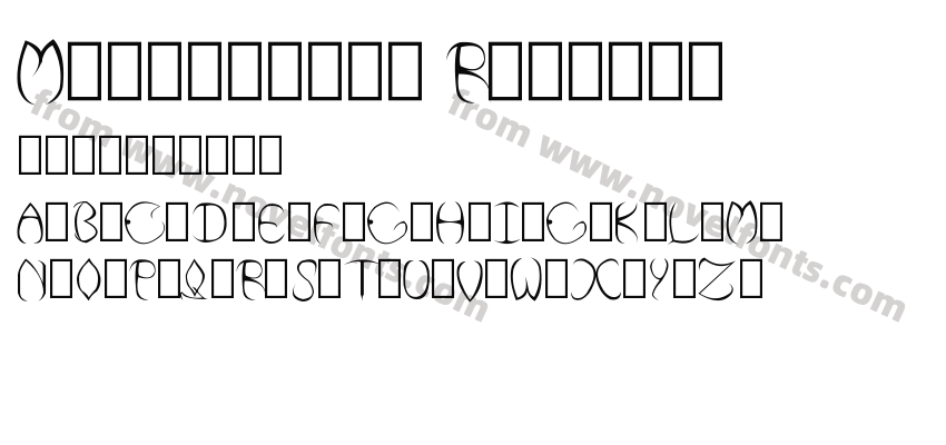 Moonshadow RegularPreview