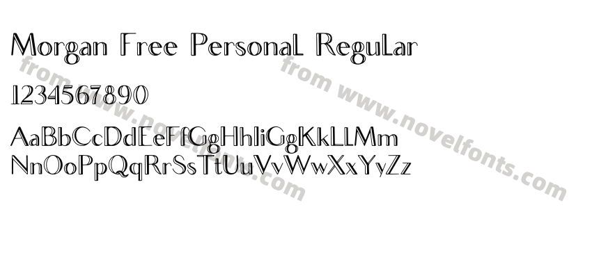 Morgan Free Personal RegularPreview
