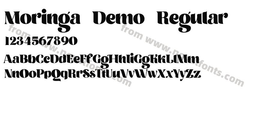 Moringa Demo RegularPreview