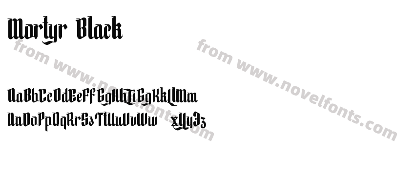Mortyr BlackPreview