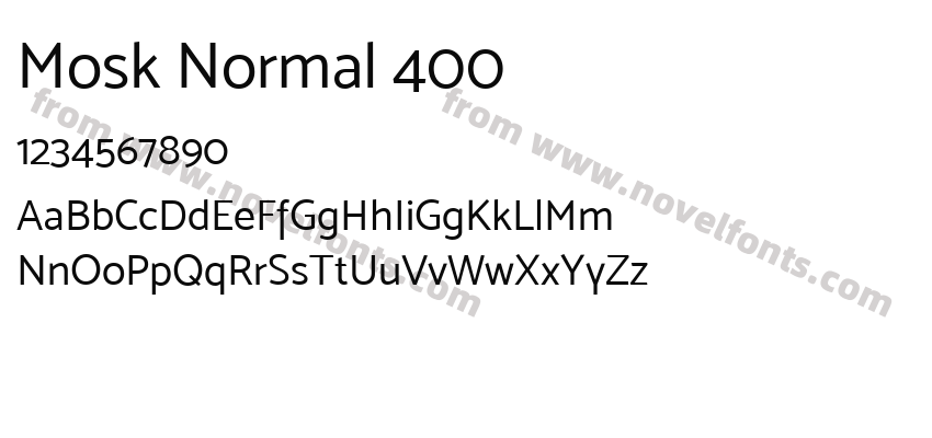 Mosk Normal 400Preview