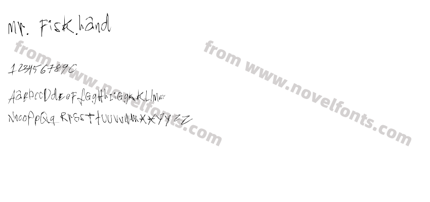 Mr. Fisk.(hand)Preview