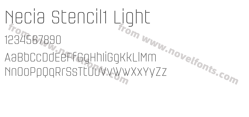 Necia Stencil1 LightPreview