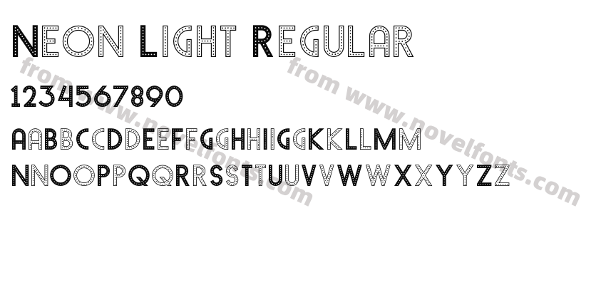 Neon Light RegularPreview