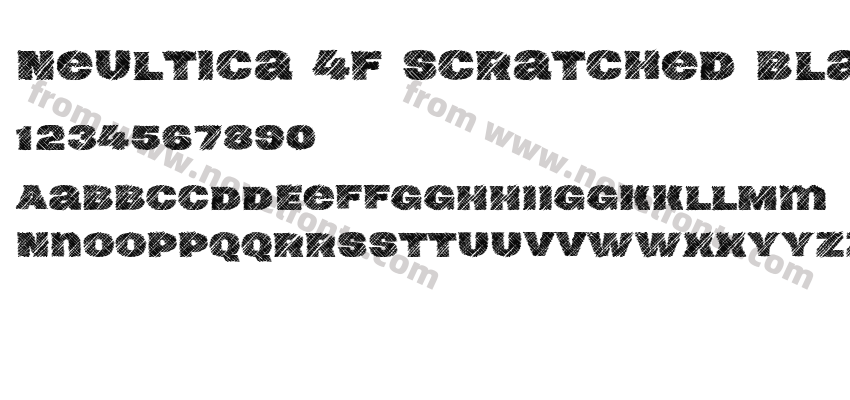 Neultica 4F Scratched BlackPreview