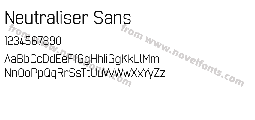 Neutraliser SansPreview
