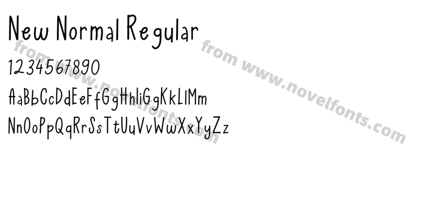 New Normal RegularPreview