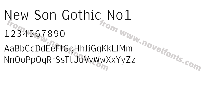New Son Gothic No1Preview